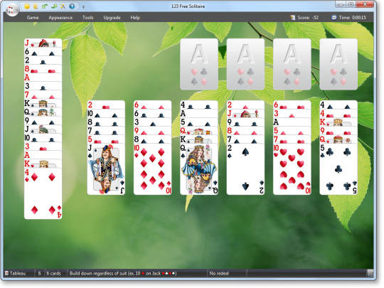 free solitaire games with sound